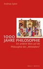 Buchcover 1000 Jahre Philosophie