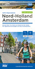 Buchcover ADFC-Regionalkarte Nord-Holland Amsterdam, 1:75.000, mit Tagestourenvorschläge, reiß- und wetterfest, E-Bike-geeignet, m