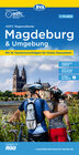 Buchcover ADFC-Regionalkarte Magdeburg & Umgebung, 1:75.000, mit Tagestourenvorschlägen, reiß- und wetterfest, E-Bike-geeignet, GPS-Tracks-Download
