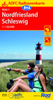Buchcover ADFC-Radtourenkarte 1 Nordfriesland /Schleswig 1:150.000, reiß- und wetterfest, E-Bike geeignet, GPS-Tracks Download