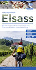 Buchcover ADFC-Regionalkarte Elsass, 1:75.000, mit Tagestourenvorschlägen, reiß- und wetterfest, E-Bike-geeignet, GPS-Tracks Downl