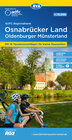 Buchcover ADFC-Regionalkarte Osnabrücker Land /Oldenburger Münsterland, 1:75.000, mit Tagestourenvorschlägen, reiß- und wetterfest