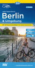 Buchcover ADFC-Regionalkarte Berlin und Umgebung, 1:75.000, mit Tagestourenvorschlägen, reiß- und wetterfest, E-Bike-geeignet, mit