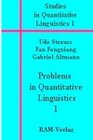 Buchcover Problems in Quantitative Linguistics 1