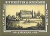 Buchcover Rittergüter & Schlösser im Leipziger Land