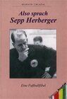 Buchcover Also sprach Sepp Herberger