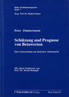 Buchcover Schätzung und Prognose von Betawerten