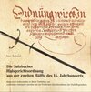 Buchcover Die Sulzbacher Halsgerichtsordnung aus der zweiten Hälfte des 16. Jahrhunderts