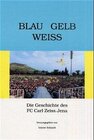 Buchcover Blau - Gelb - Weiss