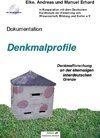 Buchcover Denkmalprofile