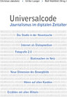 Buchcover Universalcode. Journalismus im digitalen Zeitalter