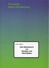 Buchcover Das Namenbuch von Wangen und Oberwälden