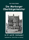 Buchcover Die Marburger Oberbürgermeister