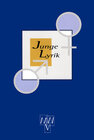 Buchcover Junge Lyrik