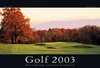 Buchcover Golf 2003 - Golfkalender