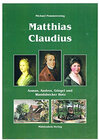 Buchcover Matthias Claudius