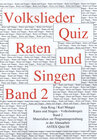 Buchcover Volksliederquiz - Raten und Singen