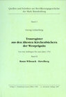 Buchcover Trauregister aus den ältesten Kirchenbüchern der Westprignitz Von den Anfängen bis zum Jahre 1704 Band II, Raum Wilsnack