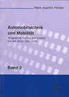 Buchcover Automobiltechnik und Mobilität