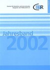 Buchcover Jahresband 2002