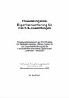 Buchcover Entwicklung einer Expertisenkartierung für Car-2-X-Anwendungen