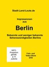 Buchcover Impressionen aus Berlin