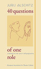 Buchcover 40 Questions of One Role
