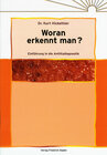Buchcover Woran erkennt man?