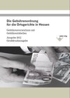 Buchcover Die Gebührenordnung für die Ortsgerichte im Lande Hessen