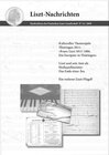 Buchcover Liszt-Nachrichten