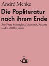 Buchcover Die Popliteratur nach ihrem Ende