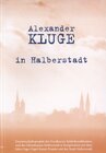 Buchcover Alexander Kluge in Halberstadt