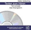 Buchcover Texten zum Hören