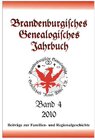 Buchcover Brandenburgisches Genealogisches Jahrbuch (BGJ) / Brandenburgisches Genealogisches Jahrbuch 2010