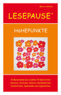 Buchcover LESEPAUSE - HöHEPUNKTE