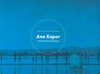 Buchcover Ana Kapor. "erinnerte Reisen"