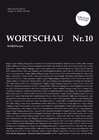 Buchcover Wortschau Nr.10