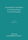 Buchcover Systematische Darstellung der Hautkrankheiten in der Homöopathie