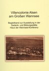 Buchcover Villencolonie Alsen am Großen Wannsee