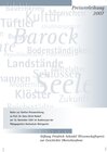 Buchcover Friedrich Schiedel Wissenschaftspreis zur Geschichte Oberschwabens 2007
