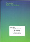 Buchcover Die Flurnamen der Gemeinde Lauterbach im Schwarzwald