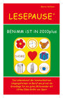 Buchcover LESEPAUSE - BENiMM iST iN 2010plus