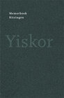 Buchcover Memorbook Kitzingen Yiskor.