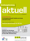 Buchcover Erziehungsberatung aktuell