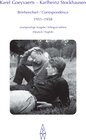 Buchcover Karel Goeyvaerts – Karlheinz Stockhausen: Briefwechsel / Correspondence 1951–1958