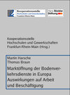 Buchcover Marktöffnung der Bodenverkehrsdienste in Europa – Auswirkungen auf Arbeit und Beschäftigung