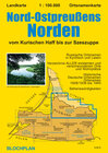 Buchcover Landkarte Nord-Ostpreußens Norden