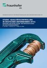 Buchcover Qualitätscontrolling in deutschen Unternehmen 2013