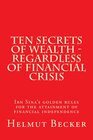 Buchcover Ten secrets of wealth - regardless of financial crisis