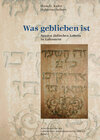 Buchcover Was geblieben ist